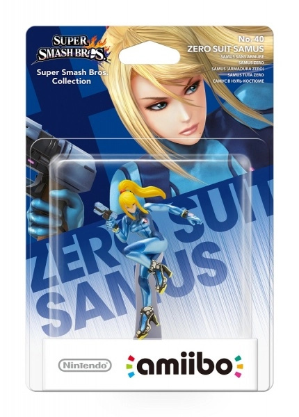 Amiibo Zero Suit Samus – Super Smash Bros.