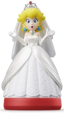 amiibo figurka Super Mario – Wedding Peach