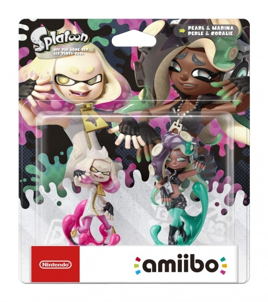 Amiibo Splatoon 2 – sada Off the Hook (Pearl a Marina)