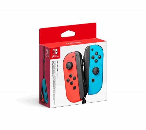 Joy-Con Pair Neon Red/Neon Blue Červená