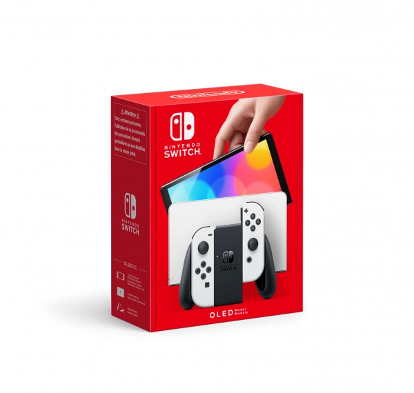 Nintendo Switch OLED model bílý