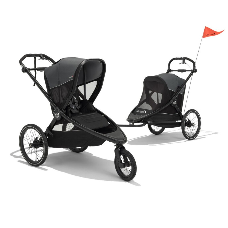 Baby Jogger Sportovní kočárek Prix 2v1 (ride & cyklo) Ambition black