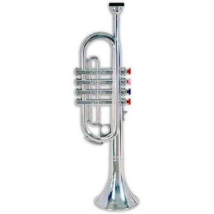 Bontempi Trumpeta stříbrná 4 klapky