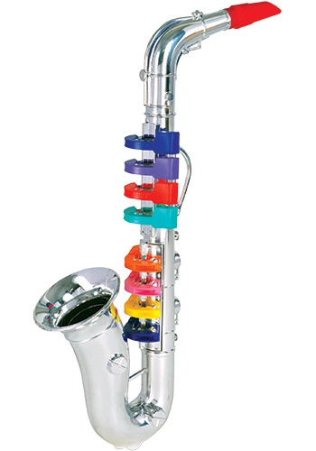 BONTEMPI Saxofon dětský stříbrný 8 klapek