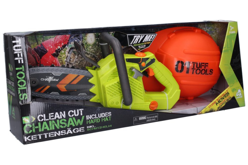 Tuff Tools motorová pila a přilba