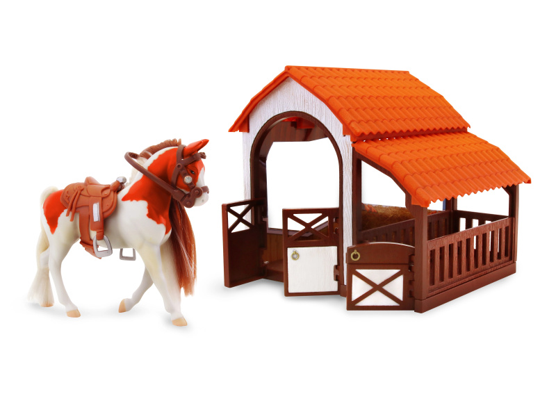 Wiky Royal BreedsKůň se stájí set 9 cm