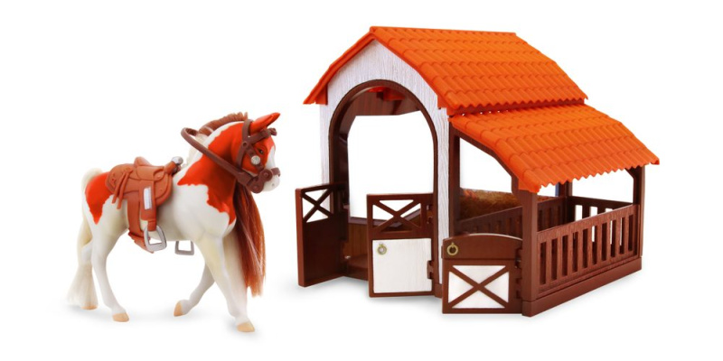 Wiky Royal BreedsKůň se stájí set 9 cm