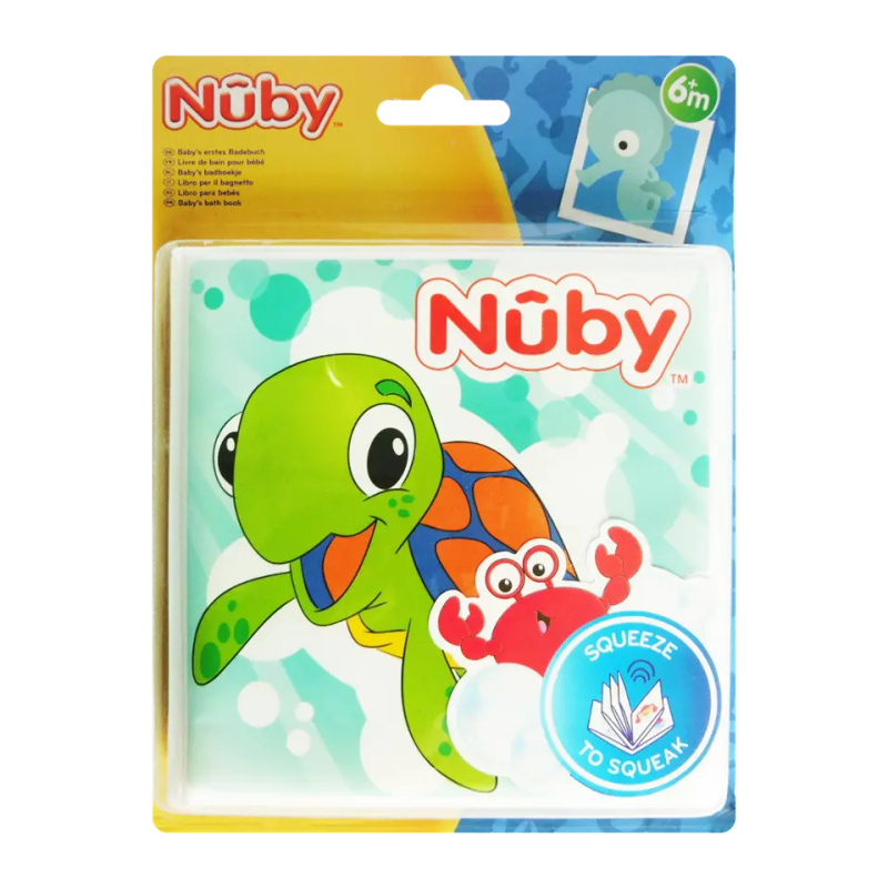 Nuby První pískací knížka do vody