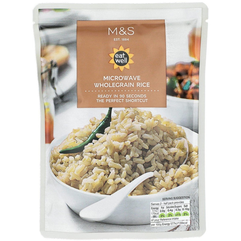 Marks & Spencer Vařená celozrnná rýže