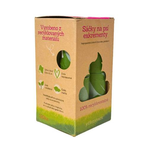 Jofi ECO -  120ks sáčky na psí exkrementy (1 bal)