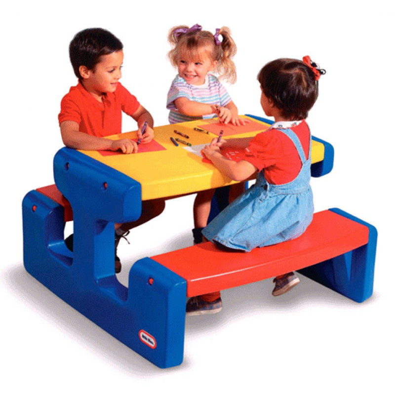 Velký piknikový stůl Little Tikes - Primary