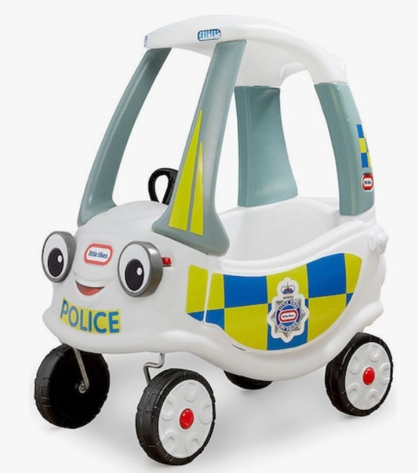 Odrážedlo Little Tikes cozy coupe policie bílé