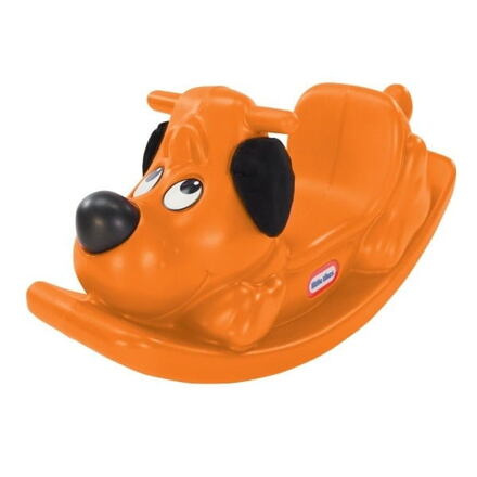 Little Tikes Houpací pejsek – oranžový