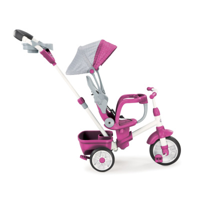 Little Tikes Tříkolka Perfect Fit 4v1 Růžová