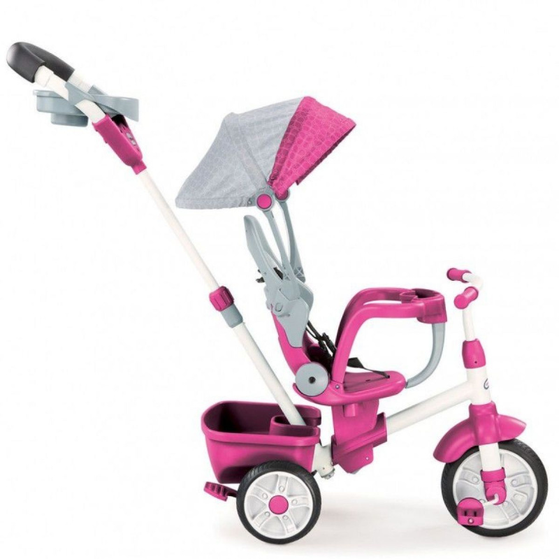 Little Tikes Tříkolka Perfect Fit 4v1 Růžová