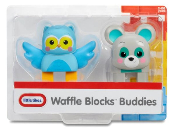 Figurky sova a medvěd LITTLE TIKES Waffle Blocks