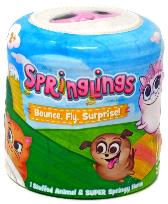 Little Tikes Springlings – překvapení plyšáček v domečku