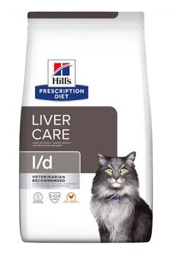 Hill's Fel. PD L/D Liver Care Dry 1,5kg