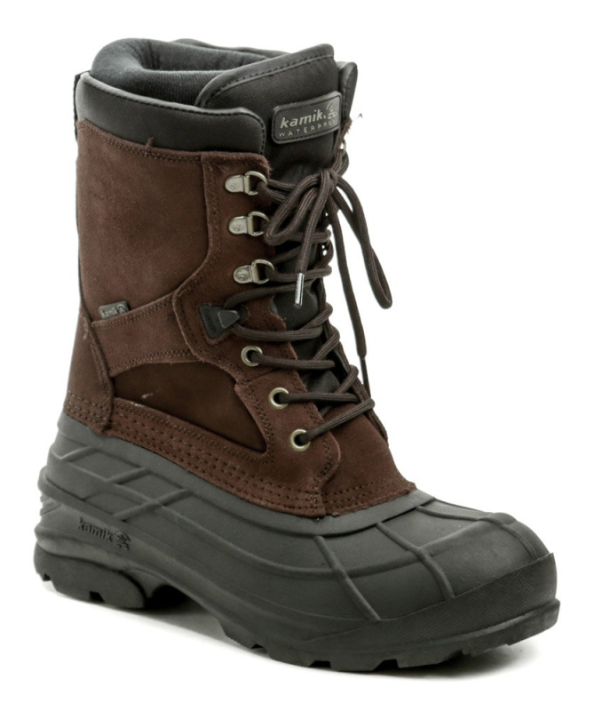 KAMIK Nationplus hnědé pánské zimní boty EUR 47