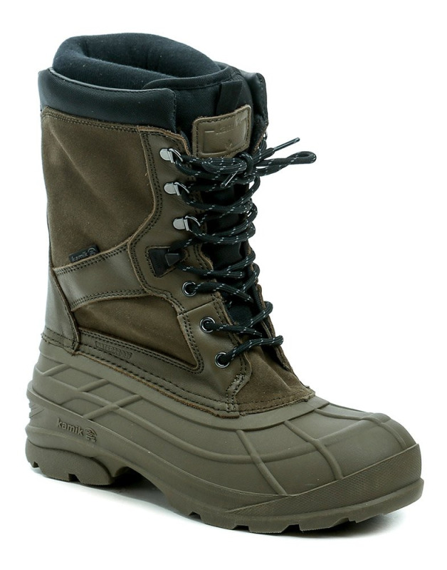 KAMIK NATIONPLUS DARK OLIVE pánské zimní boty EUR 46