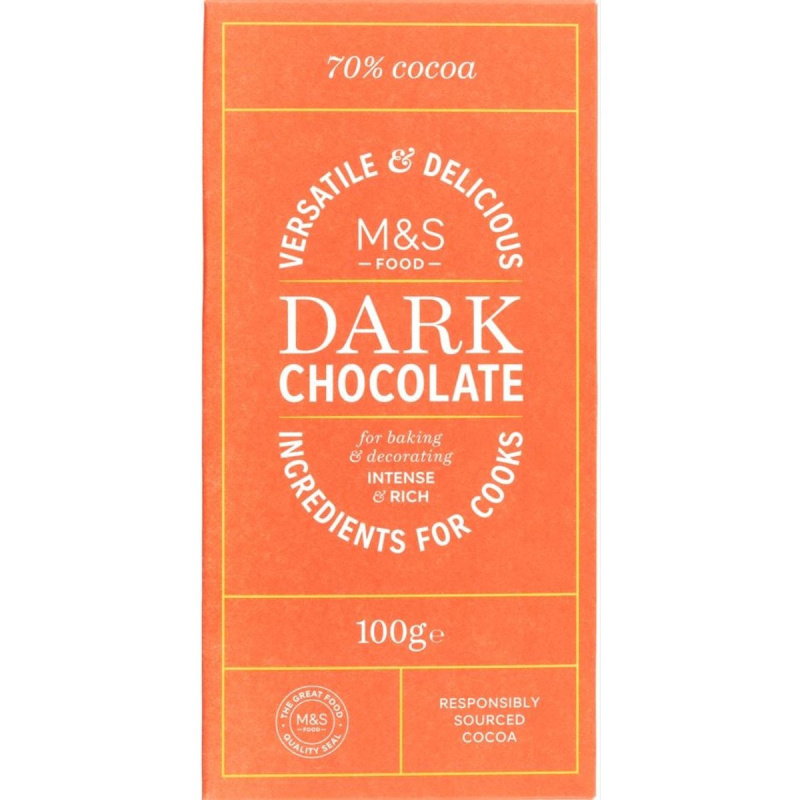 Marks & Spencer Hořká čokoláda na vaření