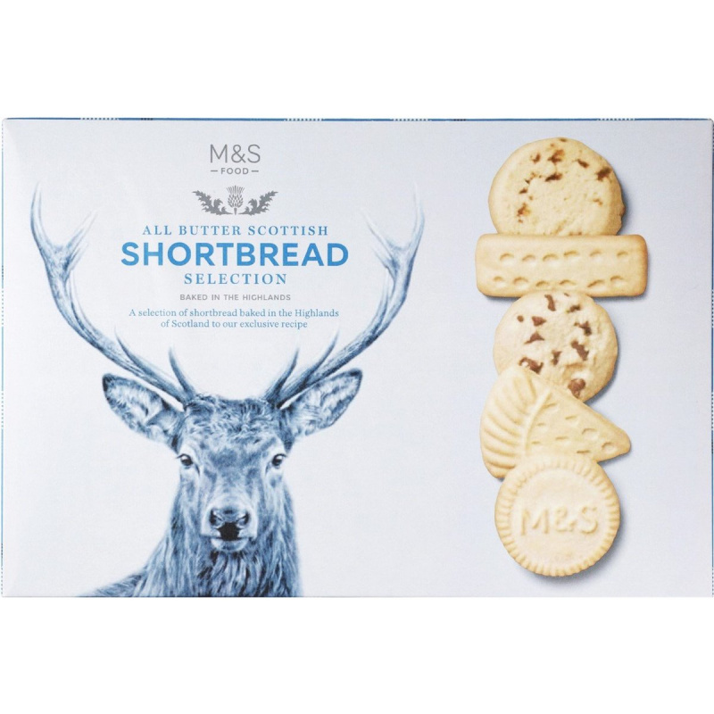 Marks & Spencer Kolekce skotských máslových sušenek