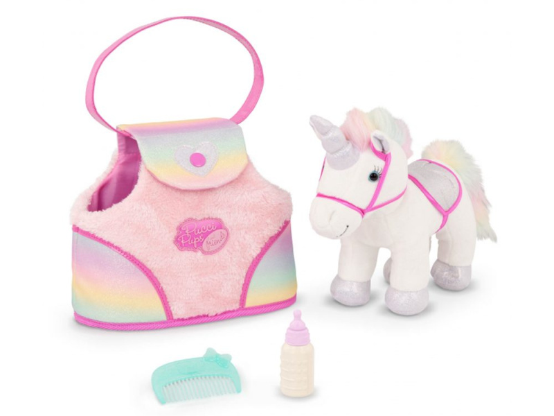 Pucci Pups Jednorožec v kabelce Rainbow Bag