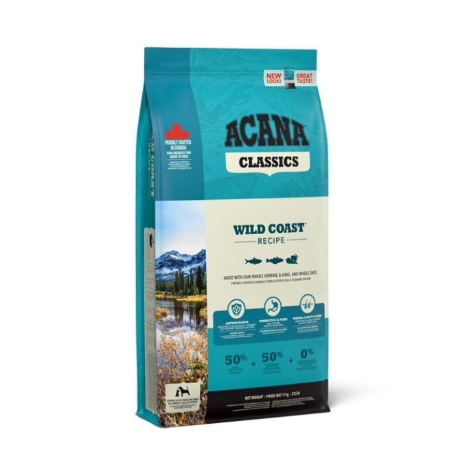 Acana Wild Coast 14,5kg nový obal+upravené složení