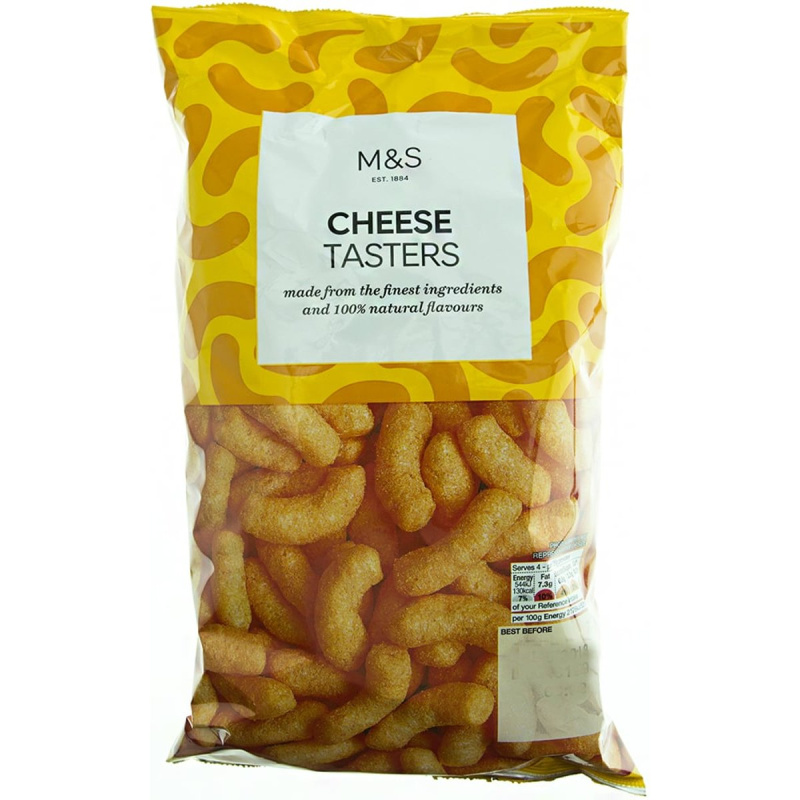 Marks & Spencer Kukuřičné křupky s příchutí sýru