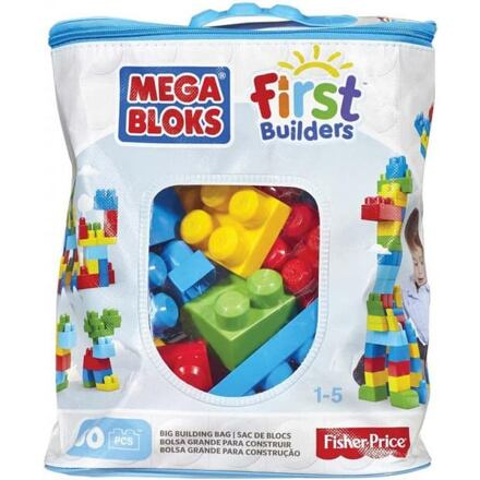 Mega Bloks First Builders Big Building bag boys 60 ks