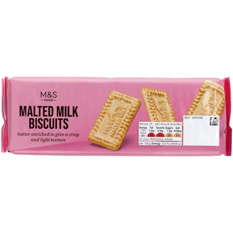 Marks & Spencer Sladové sušenky s mlékem