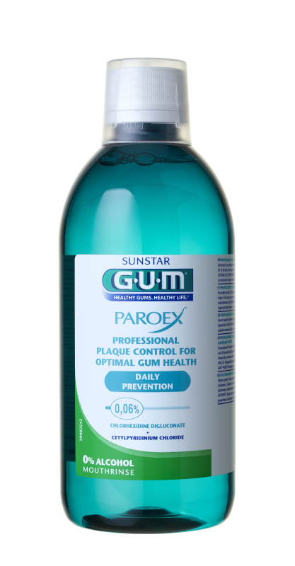 GUM ústní voda Paroex (CHX 0.06%) 500ml G1702EME