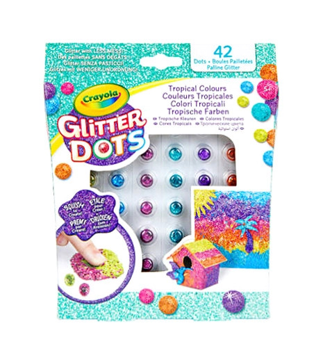 Crayola Glitter Dots – třpytivé kuličky na kreativní tvoření