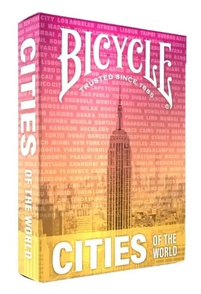 Bicycle Cities of the World – hrací karty s panoramaty měst