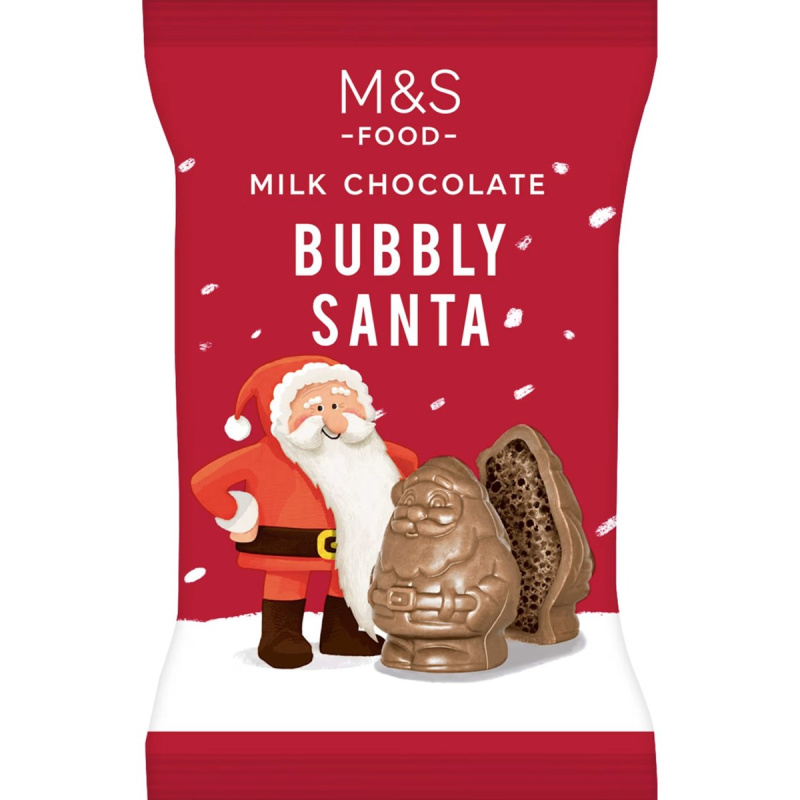 Marks & Spencer Santa z mléčné čokolády