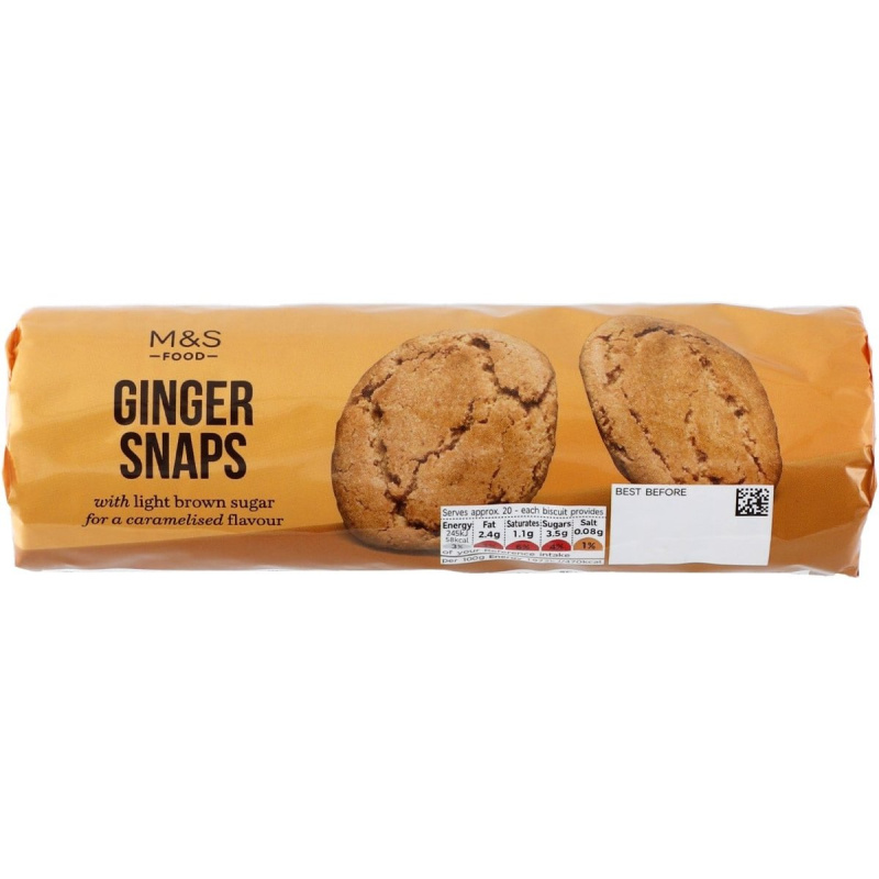 Marks & Spencer Zázvorové sušenky