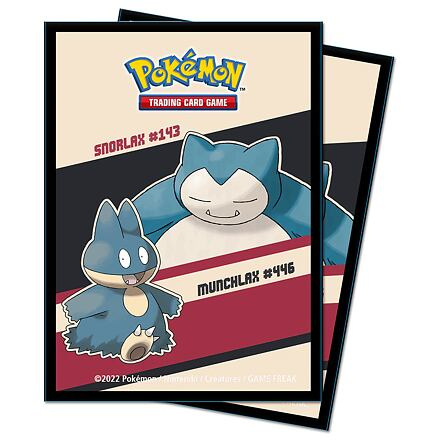 ADC Blackfire Pokémon UP: GS Snorlax Munchlax - Deck Protector obaly na karty 65ks