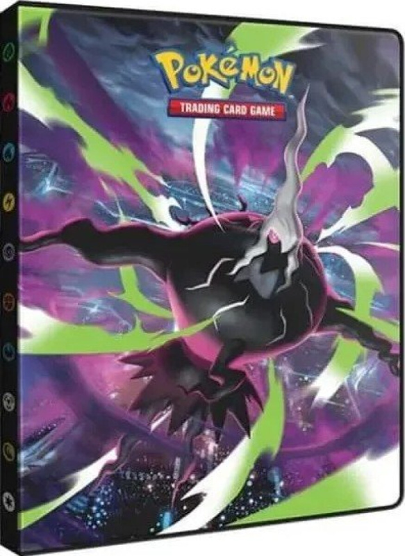 Pokémon portfolio na karty s 9 kapsami