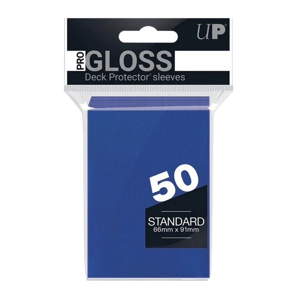Ultra PRO tsunami blue PRO-gloss standardní obaly na karty (50 ks)