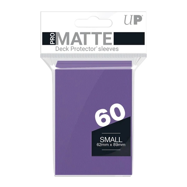 Ultra PRO PRO-Matte fialové obaly na malé karty (60 ks)