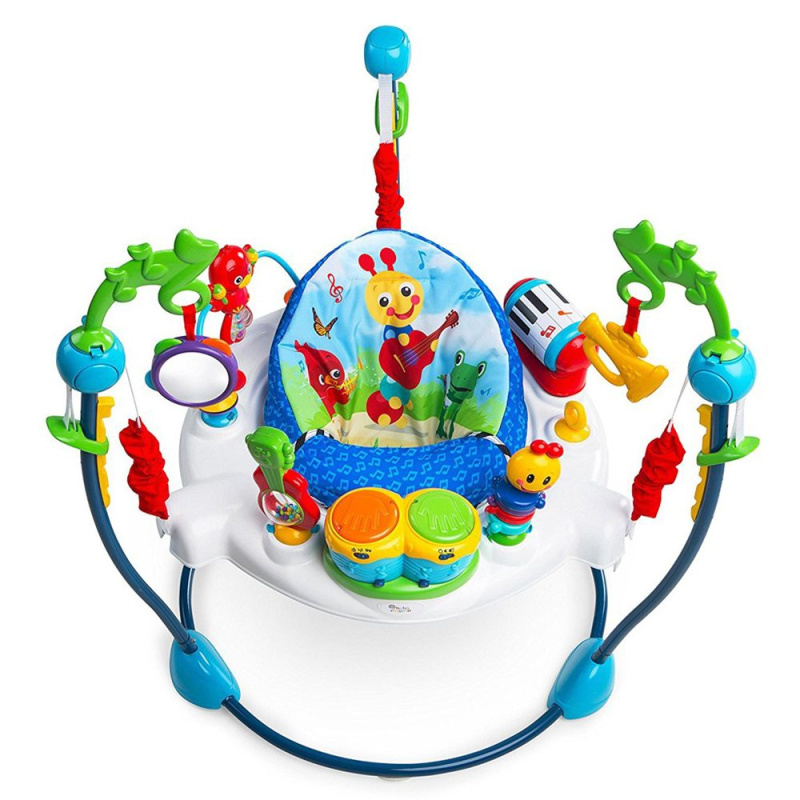 Baby Einstein Skákadlo/aktivní centrum 2v1 Neighborhood Symphony 6m+ do 11kg