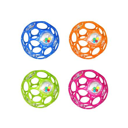 OBALL Hračka Oball RATTLE 10 cm seafoam 0m+