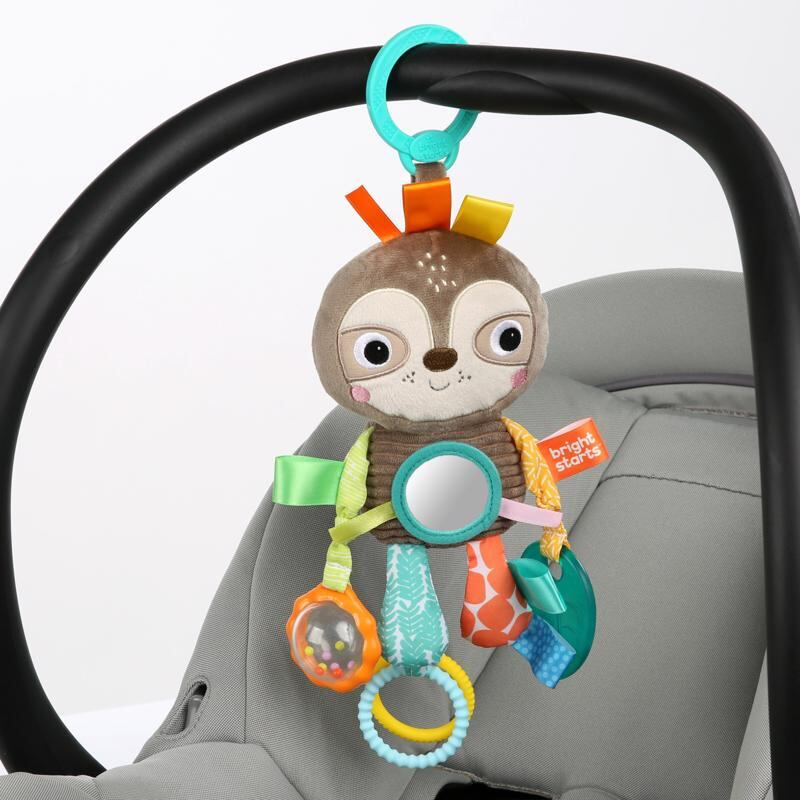 Bright Starts Hračka na C kroužku Playful Pals Lenochod