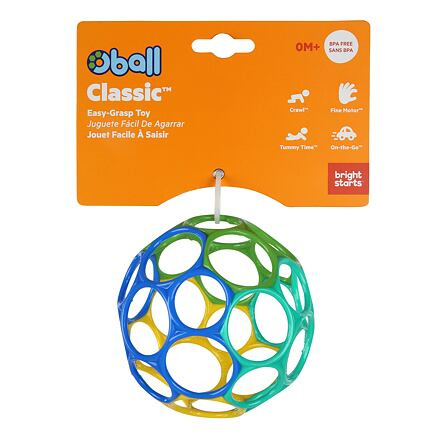 Oball Hračka Oball Classic 10 cm, modro/zelená