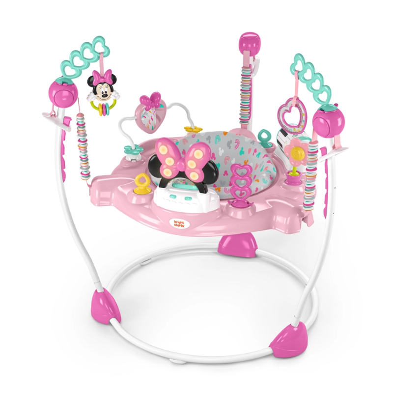 Dětské skákadlo a aktivní centrum 2v1 MINNIE MOUSE Forever Besties, 6m+, do 11 kg