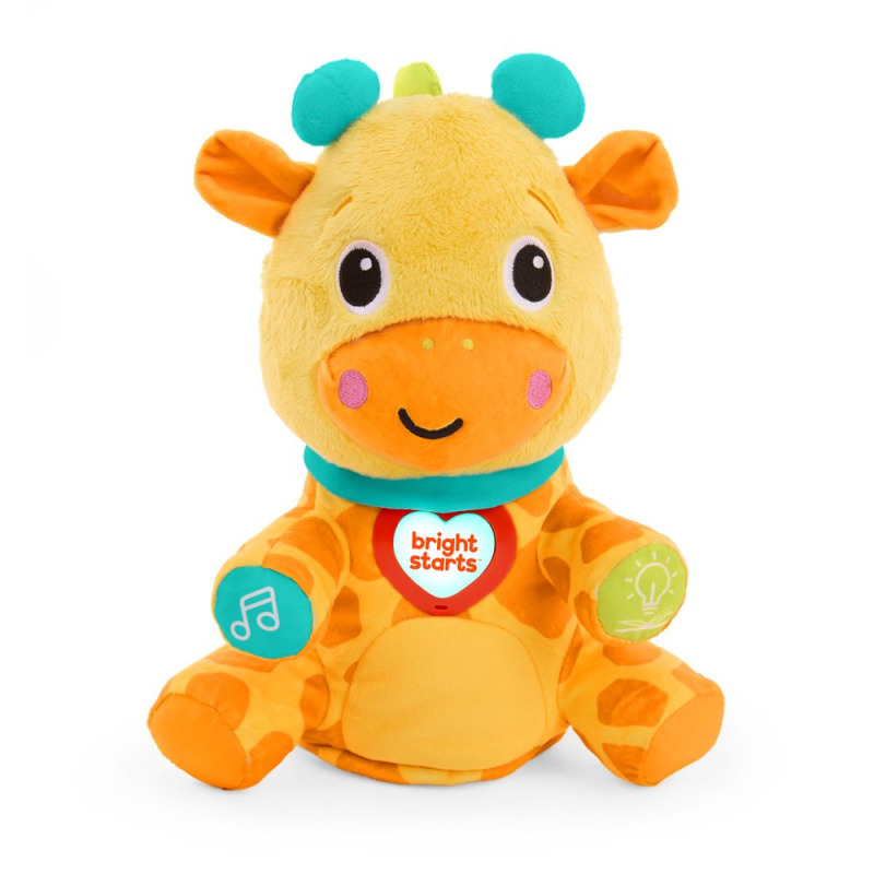 Interaktivní vzdělávací plyšová žirafa Bright Starts Chat & Cuddle Giraffe od 6 měsíců