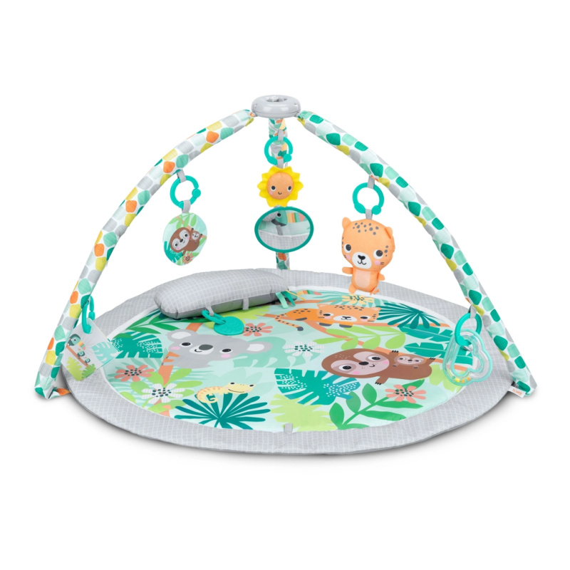 Bright Starts hrací deka s aktivitami Wild Rainforest FoldAway