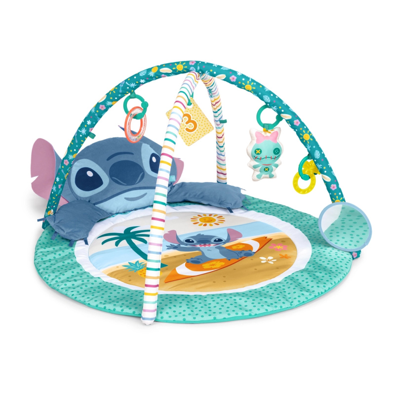 Hrací deka Disney Baby Stitch Party in Paradise pro rozvoj motoriky a smyslů