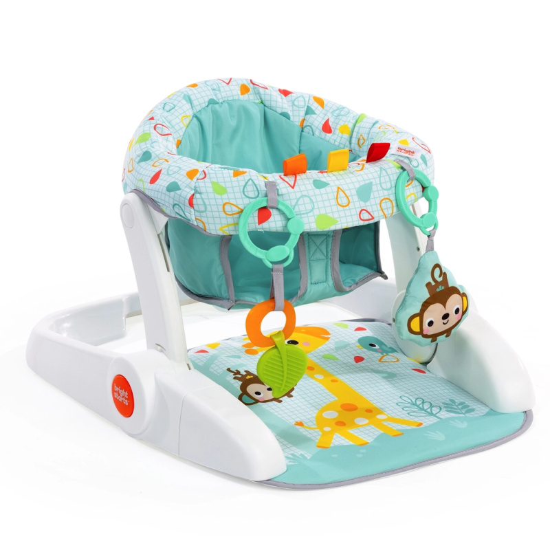 Bright Starts učicí křesílko Learn-to-Sit s hračkami, 4 m+