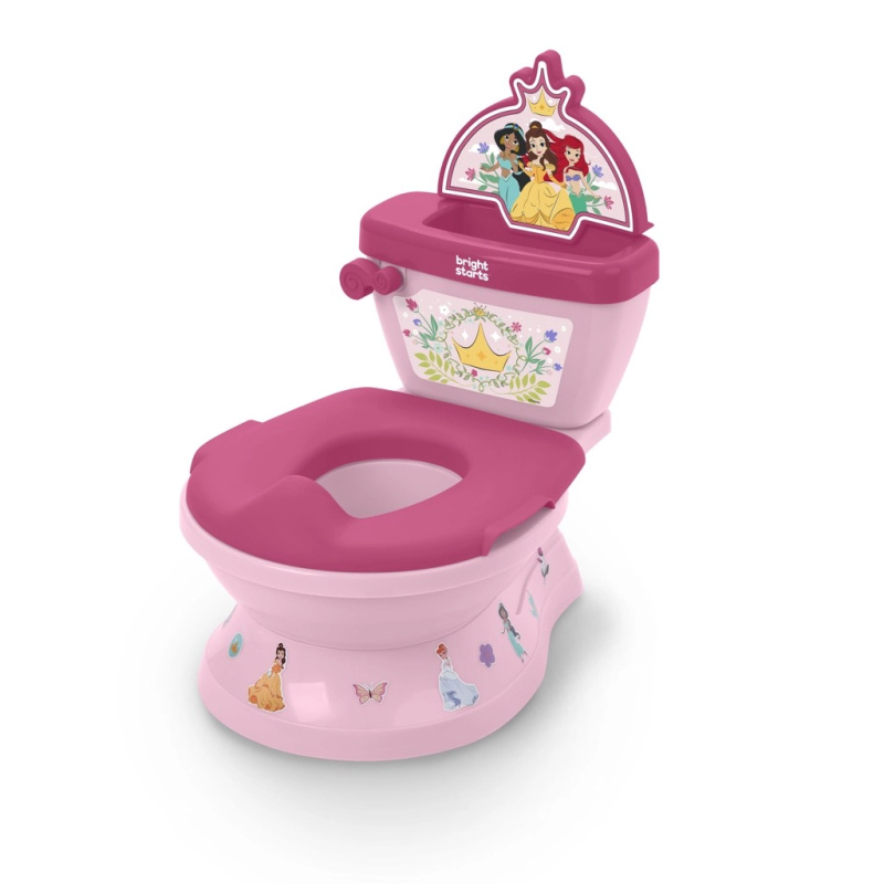 Bright Starts Disney Princess dětská toaleta se zvukem My Size Potty 2v1